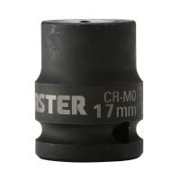 BOCALLAVE DE IMPACTO HEXAGONAL MÉTRICA CORTA 1/2" x 17MM