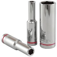 Bocallave Hexagonal Larga Encastre 1/4" De 3/16"