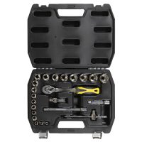 Juego De Bocallaves 23 Piezas Encastre 3/8" Con Maletín